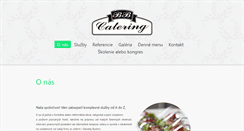 Desktop Screenshot of cateringbb.sk