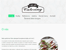 Tablet Screenshot of cateringbb.sk